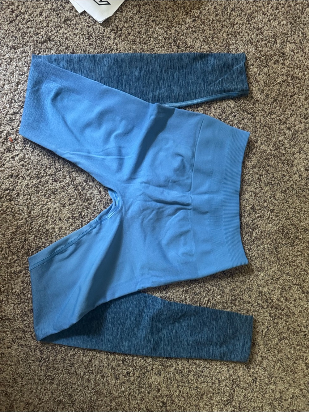 Alphalete Amplify High-Waisted Leggings – Blue | Size Small